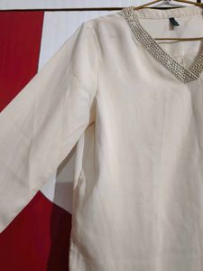Women Cream Top