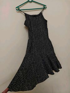 Black &amp; White Dotted Sundress