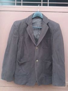 Combo Of Blue And Dark Brown School Blazer