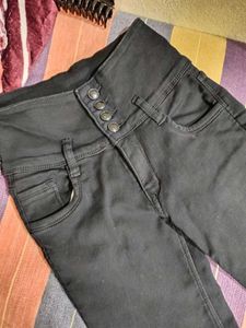 Black High&#39; Rise Skinny Jeans