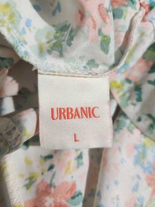 Urbanic A-Line Knot Floral Summer Dress