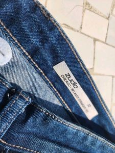 Dark Blue Denim Jeans Mens