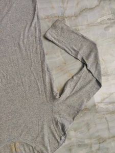 Gray Long Sleeve T-Shirt