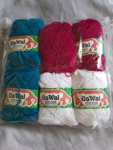 🔴Price Dropped 🏷️Offer Oswal Knitting Wool Yarn