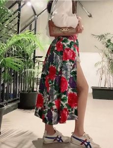 Floral Print Skirt