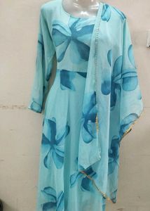 Floral Print Kurta Set