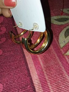 Klitz Gold Hoops
