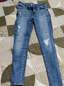 Ripped Denim Jeans