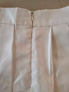 White TENNIS skirt