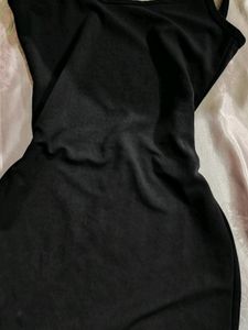 Black Sleeveless Dress 👗🖤🐈‍⬛