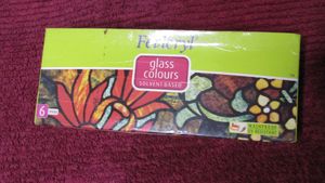 Fevicryl glass paint colors