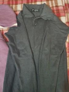 Open Wool Jacket + Macau Tshirt