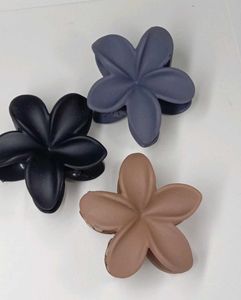 Flower Hair Claw Clips
