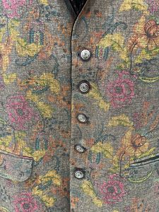 Floral Print Men&#39;s Vest