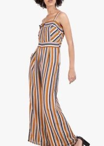 FabAlley Striped jumpsuit