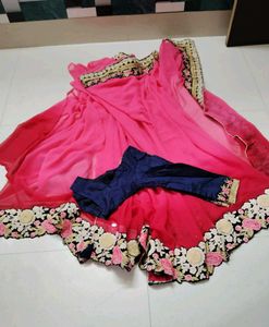 Elegant Pink Saree