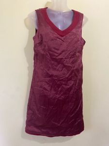Red Beaded Dress