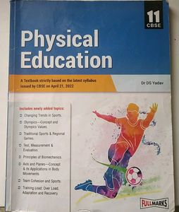 Physical Education Book Class 11 CBSE
