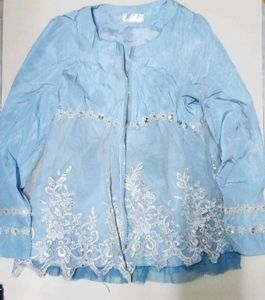 🚀 Imported Heavy Embroided Shrug With Zipper