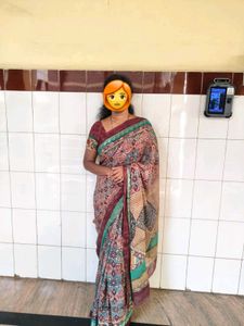 Pure Georgette Saree With Blouse