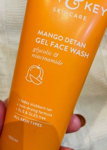 Mango Detan Gel Face Wash