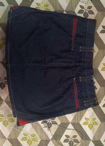Levi&#39;s Denim Mini-skirt