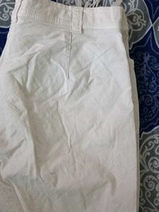 White Capri Pants