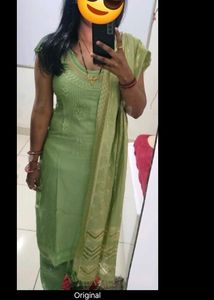 3 Combo Mustard Yellow Or Green Suit &amp; Blue Ku