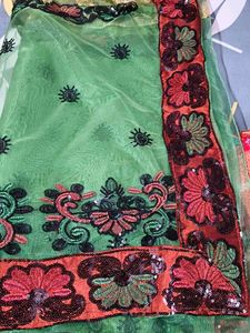 Designer Net Saree