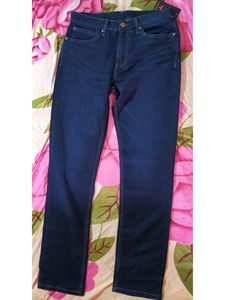 Dark Blue Denim Jeans For Men