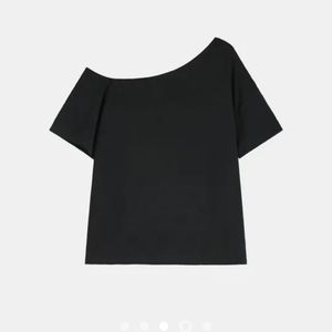 Savana Bow One Sided Off Shoulder Tee🎀
