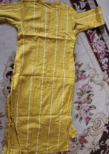Beautiful Mustard Kurti