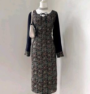 Gorgeous Floral Embroidered Kurti