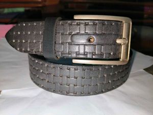 Genuine leather belt