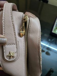 ALDO Powder PINK SHIMMERY SMALL backpack