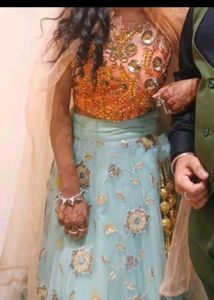 Embroidered Lehenga Choli Set