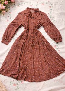 Floral Print Midi Dress