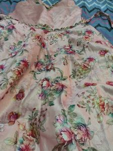 Elegant Floral Ethnic Gown