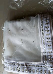 Moon White Bridal Ball Lengha ❤️❤️