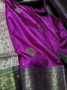 Silk Saree Totally New  With Blouse