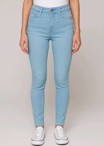 Light Blue High-Waisted Jeans