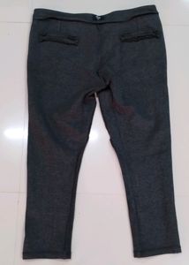 MAX Girls Charcoal Casual Trousers