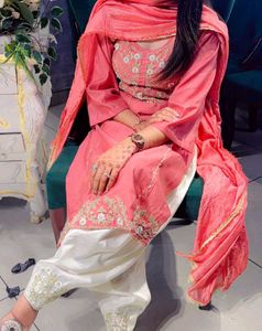 Stiched Elegant Embroidered Kurta Set