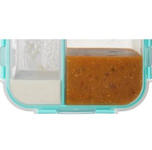 Solimo Slim High Microwave Safe Lunch Box