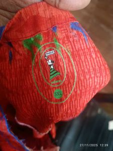 3xl Red Floral Nighty