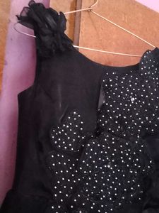 Cocktail    wedding black   designer  dress