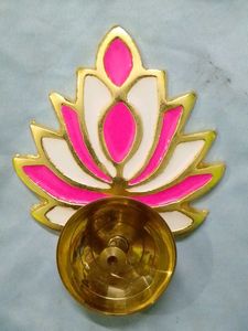 Lotus Diya - Decorative Oil Lamp