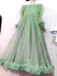 Elegant Green Ethnic Gown