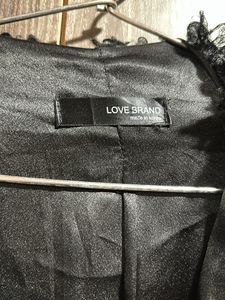 Fur Jacket Black Color