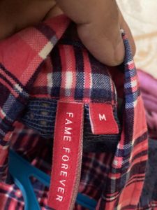 Lifestyle Checkered Shirt For Women